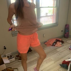Bright Orange Shorts